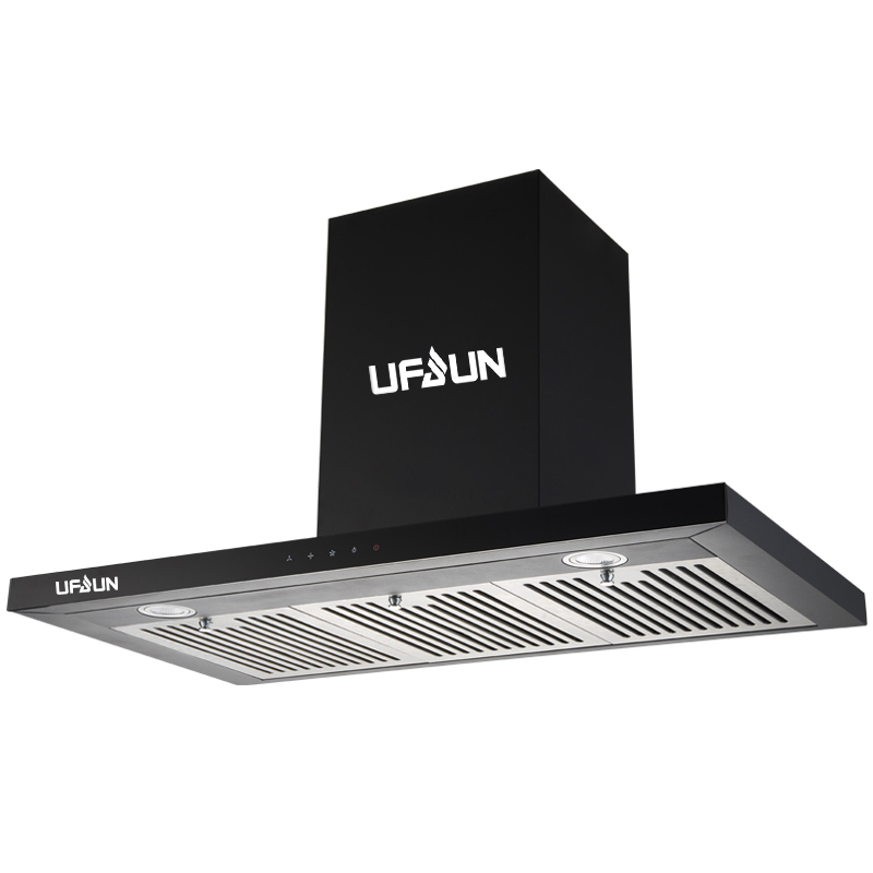 90cm Household T-shape Range Hood Kitchen Exhaust Cooker Hood Kitchen Appliances Smoke Extractor Hood
