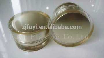 Clear cone shape plastic cosmetic jar eye gel container /5g 15g 30g 50g