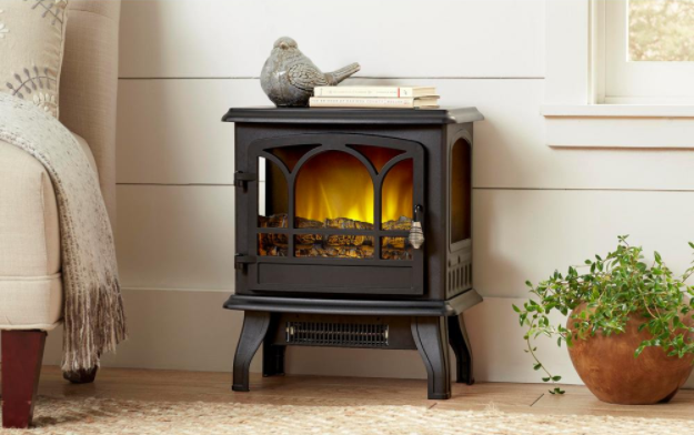 17 Inch Panoramic Electric Archaistic Stove