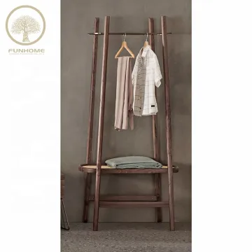 Short Clothes Hangers Coat Hanger Stand for Bedroom