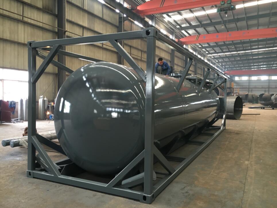 20ft Tank Container For Ammonia Water, High Quality 20ft Tank Container ...