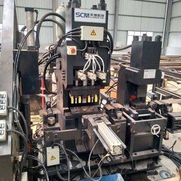 Platta barer CNC stansning märkning klippning produktionslinje
