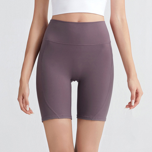 Women's High Waist Tummy Control Yoga Shorts