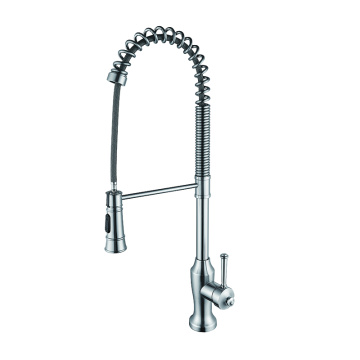 Nikan Lefa Idẹ Idana Faucet Fọwọ ba