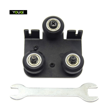 High-Quality YouQi Extruder Back Support Plate with POM Pulley for 3D Printer