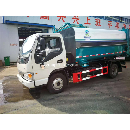 JAC 6cbm Hydraulic Arm Hook Lifter Garbage Truck