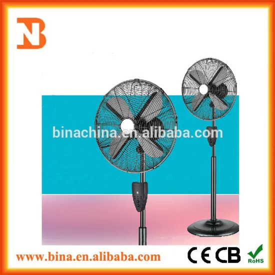 Promotional Remote And Inflexible Ventilating Standing Fan