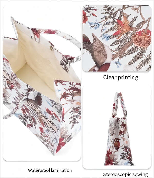 HOT Style Full Print Cotton Shopping Bag