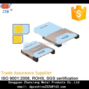 SIM Card Connector with 6 and 8 Pins Contact