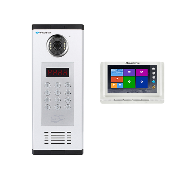 Mingke Multi Unit Apartment Phone Audio Door Phone Intercom Video System With Rele Video System With Rele1