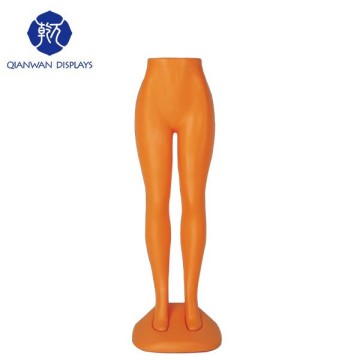On sale cheap plastic used female mannequin legs for pants