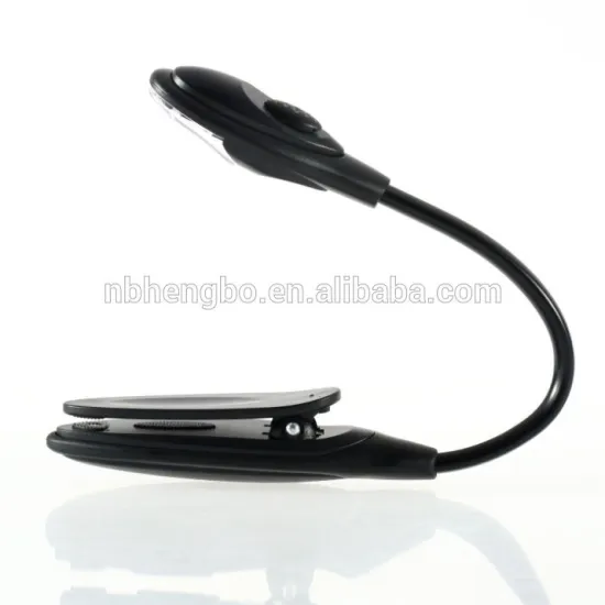 Mini Flexible Clip On Bright Book Light Laptop LED Book Reading Light