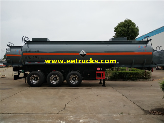 H2SO4 Transport Trailer Tanks