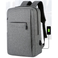 Grey Nylon Oxford Fabric Computer Bagpack