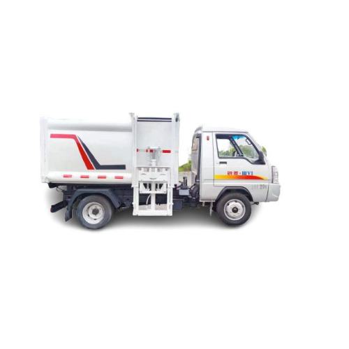 Left hand drive rubbish automatic collect truck