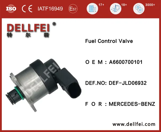 Fuel Pressure Regulator Metering Solenoid Valve A6600700101 for MERCEDES-BENZ