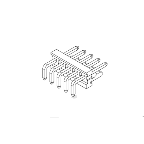 3,96 mm tonhöjd 90 ° Wafer Connector Series DW3961R-XP