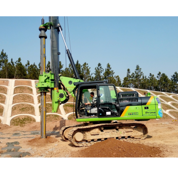TYSIM Foundation Mechanical Crawler Rotary Borehole Drilling Rig with 75m/Min Winch Speed and 90kN Torque