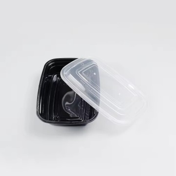 28oz 750ml Hộp ăn trưa dùng một lần chất lượng cao: Hộp đóng gói và nhựa PP Take Away To Coacher