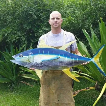 Luxury Wrought Iron Shark Wall Art for Modern Home Decor