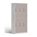 High School Locker 2 Tier Metal Locker Wardrobe Closet 3 Wide Manufactory