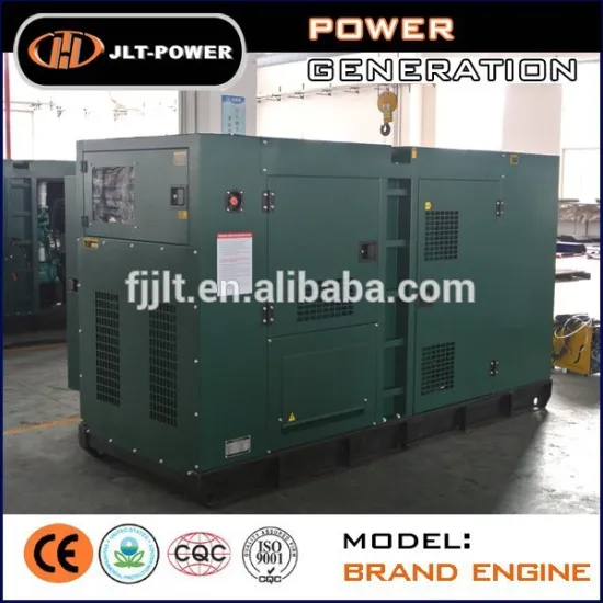 80KW 100KVA Denyo type silent canopy diesel generator set with ATS