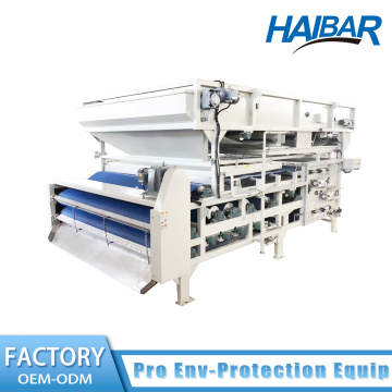 Triple-Belt Gravitational Thickening Dewatering HTE3-2000