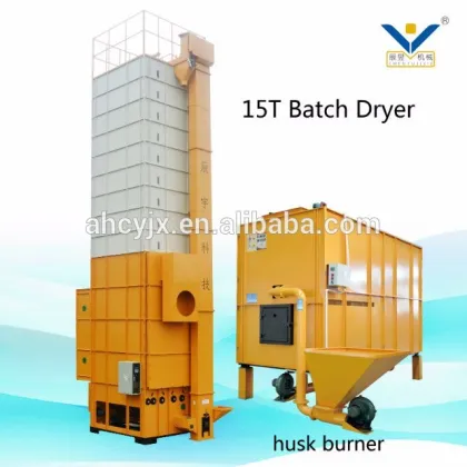 Agriculture machinery batch type rice grain dryer machine