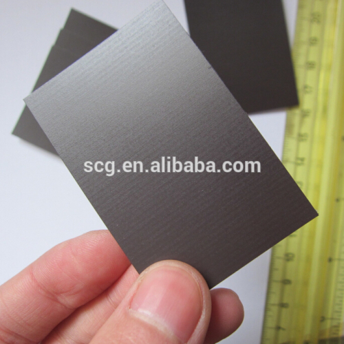 60x40x1mm rubber magnet with adhesive