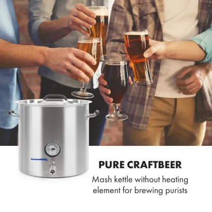 Stainless Steel Brew Kettle for Home Brewing