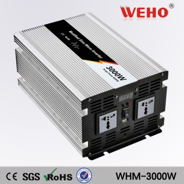 High quality 2 years warranty 3kw modified sine wave power inverter