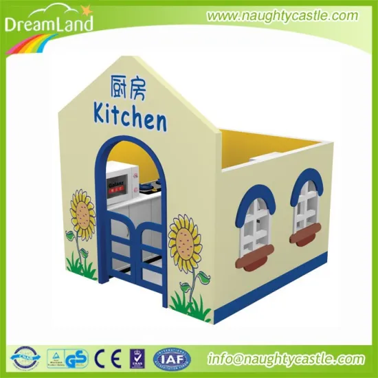 Day care center doll house wood / miniature doll house furniture