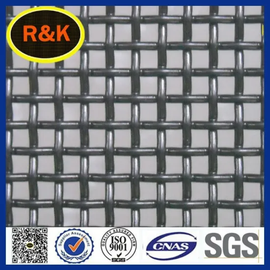 stainless steel crimped wire mesh manufacture