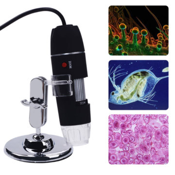 USB Electronic Handheld Microscope LED Illuminated 1000X Digital Magnifying Glass Jewelry Coin Identify