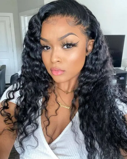 SPARK  Raw Indian Hair Directly From India Virgin Water Wave 100 Human Hair Weave Unprocessed Cuticle Aligned Hair