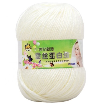 cotton Washable acrylic blend knitting Crochet Yarn for Home Projects