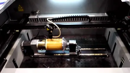 advanced LCD Touch  Screen advertising industry Acrylic plate color board Trophy  CO2 Laser engraver