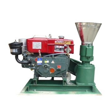Diesel Engine Driven Industrial Commercial Flat Die Pellet Mill for Livestock Feed Production