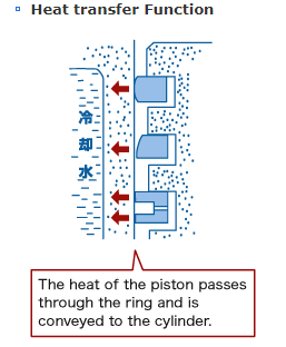 Engine piston ring