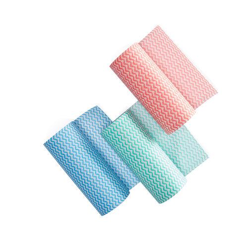 Disposable Towel Colorful Non-woven Cleaning Cloth Roll