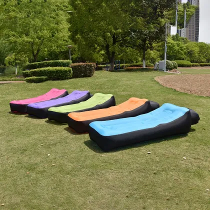Camping Inflatable Air Lounger Sofa Bed