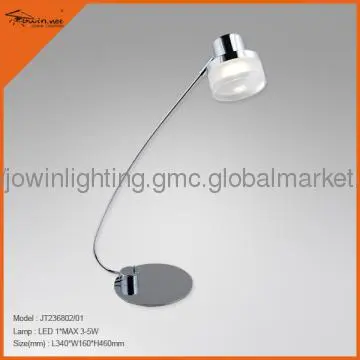 LED Chrome Table Light