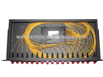 Fused FBT FTTH1*4 1*8 1*16 1*32 1*64 fiber optic PLC splitter distribution tray