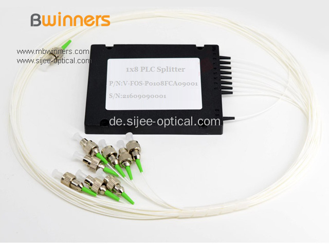 1X8 Single Mode Fiber Coupler Optischer Splitter