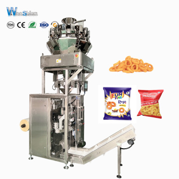 High Productivity Snack Vffs Collar Type Packing Machine