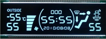 Ajuste de temperatura Código roto Pantalla LCD LCD