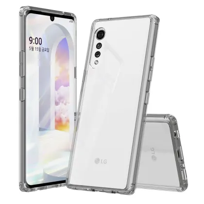 Shockproof Hard Back Cover for LG Velvet 4G/5G/5G UW - TPU PC Phone Case