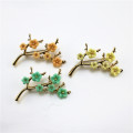 New European and American style autumn and winter beautiful fresh plum delicate fashion brooch female