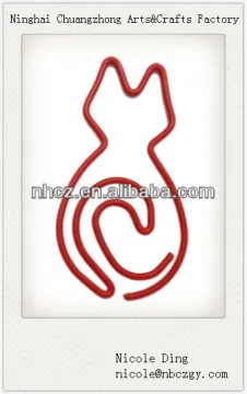 Cat Shaped Paper Clips-Types of Paper Clips