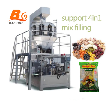 Granules Packaging Machine: Soen Verpackungsmaschine Pulses Packing Machine